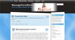 Desktop Screenshot of massageenvyblows.com